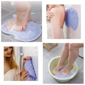 Alfombra de Baño Antideslizante Masajeador Exfoliante - vista 2