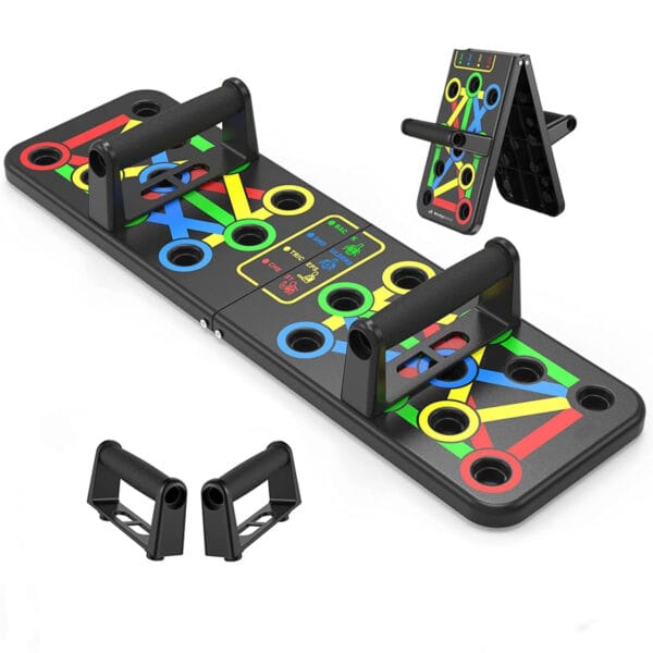 BARRAS PUSH UP PORTABLE FLEXIONES PARALELAS PECHO CALISTENIA 1