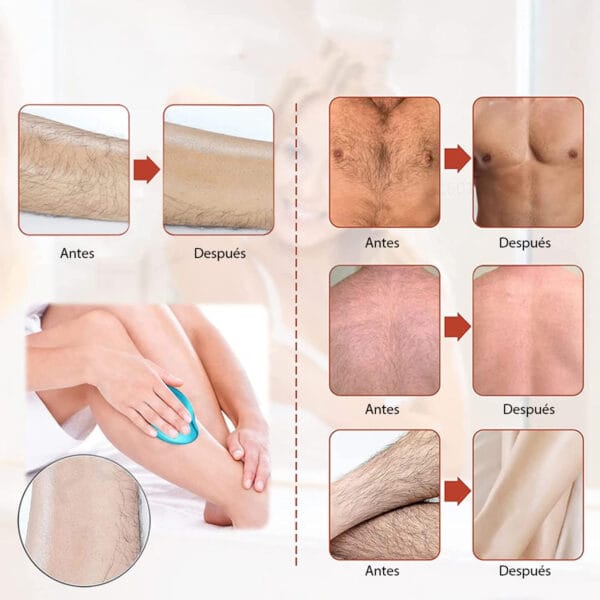 DEPILADOR EXFOLIANTE SIN DOLOR DE CRISTAL 1 DEPILADOR EXFOLIANTE SIN DOLOR DE CRISTAL 1