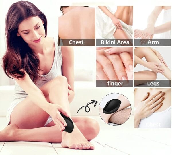 Depiladora Magica Manual Unisex Exfoliador 6 Depiladora Magica Manual Unisex Exfoliador 6