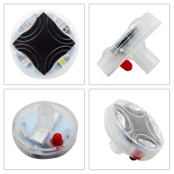 LUCES LED IMPERMEABLES PARA AUTO MOTO CARGA SOLAR LUZ RGB 2 LUCES LED IMPERMEABLES PARA AUTO MOTO CARGA SOLAR LUZ RGB 2