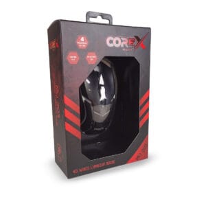 Mouse Gamer Corex Con Cable Con 4 Botones Programables Luminoso 4D - vista 2