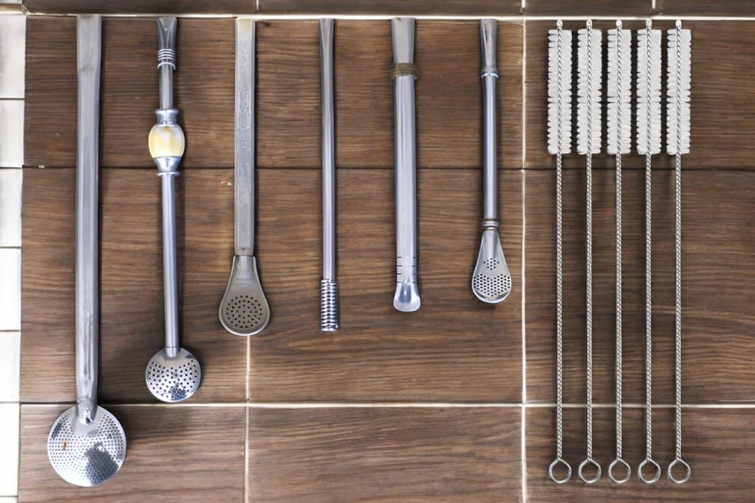 bombilla para mate ,cebillo para mate