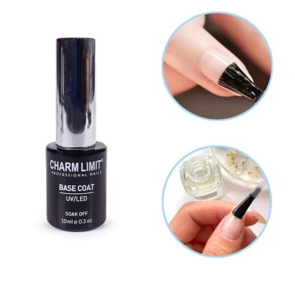 charm limit base coat uv-led soak off 2 charm limit base coat uv-led soak off 2