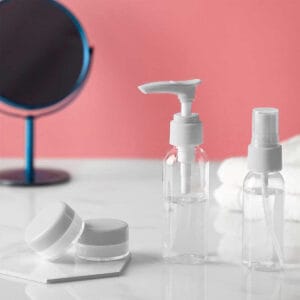 Kit Frascos Para Viaje Neceser Para Maquillaje Liquido Crema - vista 6