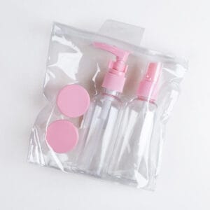 Kit Frascos Para Viaje Neceser Para Maquillaje Liquido Crema - vista 2