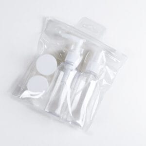 Kit Frascos Para Viaje Neceser Para Maquillaje Liquido Crema - vista 3