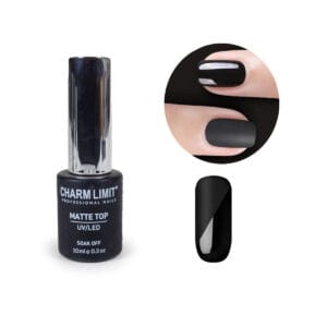 Esmalte Matte Top Coat Semipermanente Premium Charm Limit 10ml - vista 2