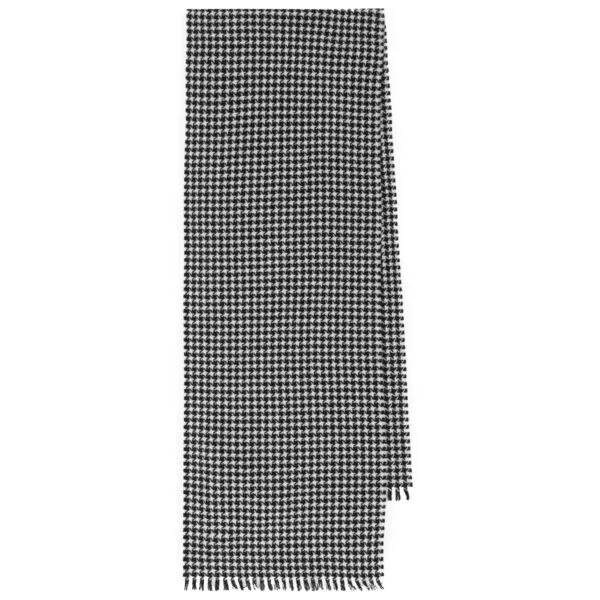 BUFANDA CUADRITOS 100% POLIESTER 65X180CM MDP 1 Bufanda cuadritos Pata de Gallo Muy Suave 65X180cm