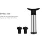 Bomba de Vacio Para Botellas de Vino Con 2 Tapones 3