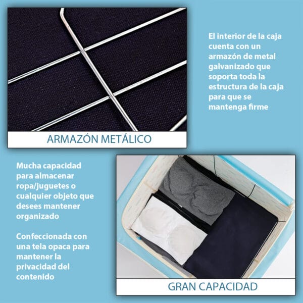 CESTO DE ROPA CON CIERRE DE OSOS 5 CESTO DE ROPA CON CIERRE DE OSOS 5