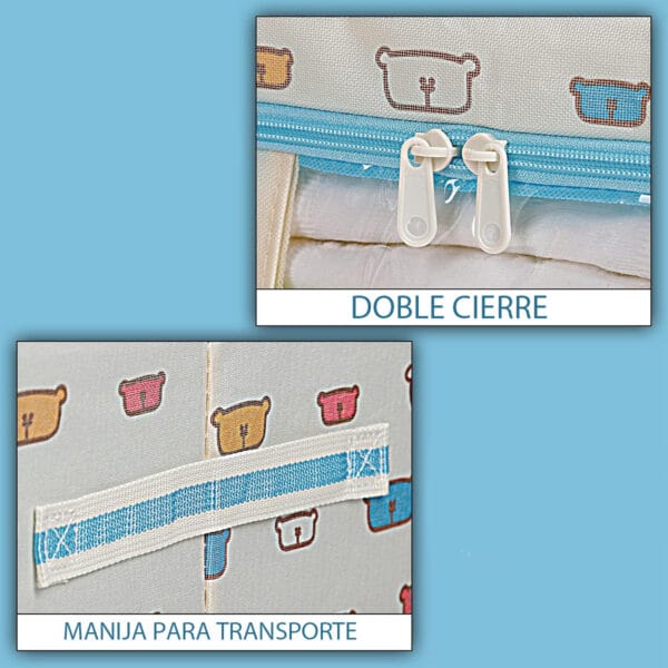 CESTO DE ROPA CON CIERRE DE OSOS 6 CESTO DE ROPA CON CIERRE DE OSOS 6