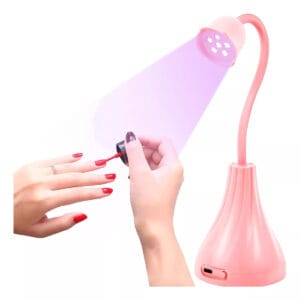 Lampara Flor 12w 6 Uv Led Manicura Secador Uñas City Girl - vista 2
