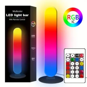 Barra De Luz Led RGB Control Remoto Y App Audioritmica Estroboscopica Fija