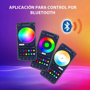 Barra De Luz Led RGB Control Remoto Y App Audioritmica Estroboscopica Fija - vista 4