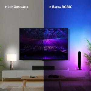 Barra De Luz Led RGB Control Remoto Y App Audioritmica Estroboscopica Fija - vista 3