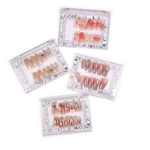 Uñas Postizas x12 Press-on Nails Varios Diseños HD-13303 - vista 3
