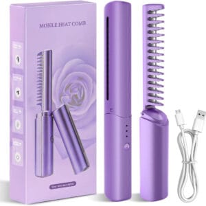 Mini Peine Alisador De Cabello Inalambrico Portatil - vista 4