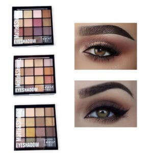 Sombra Ojos Matte & Shining Paleta 16 Colores Tejar - vista 2