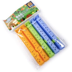 Clip Cierra Bolsa Con Fecha Bag Clip 5pcs - vista 4
