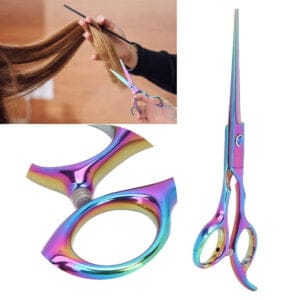 Kit Set De Tijeras Peluqueria Profesional Tijera De Corte + Tijera De Pulir - vista 2