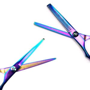 Kit Set De Tijeras Peluqueria Profesional Tijera De Corte + Tijera De Pulir - vista 3