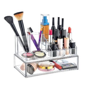 Organizador Acrilico Con Cajon Maquillaje Accesorios Alajero Bijouterie - vista 4