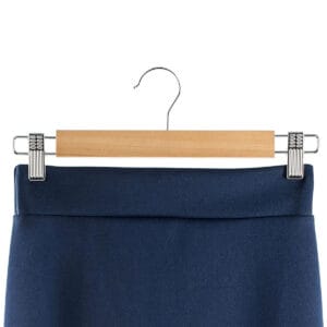 Percha De Madera Con Broches Antideslizantes Para Pollera Pantalon - vista 2