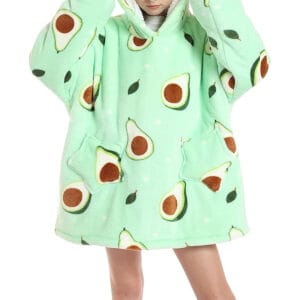 Pijama para Niños Buzo Infantil Con Capucha Manta Corderito Palta - vista 3