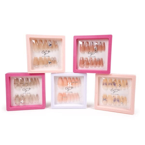 press on nails city girl 3027 1
