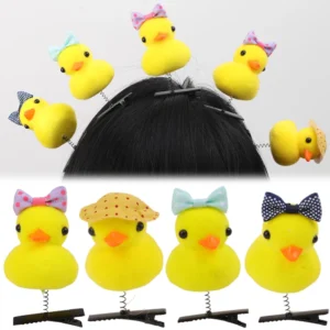 Patito Viral Pato Tiktok Kawaii Para El Pelo Pack X10 Unid