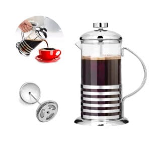 Cafetera Francesa Embolo Acero Inoxidable 350ml