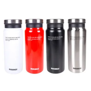 Botella Térmica 600ml Acero Inoxidable x Unidad