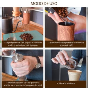 Molinillo De Café Triturador De Granos Manual - vista 6