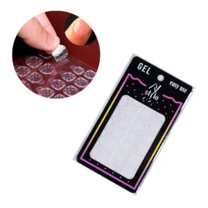 Sticker Adhesivo Pegamento Para Tips Uñas Postizas Cinta