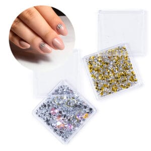 Strass Cristales Para Uñas Decoración Piedras 3d Nail Art x Caja
