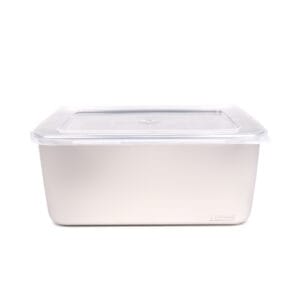 Tupper Acero Inoxidable Con Tapa De Plástico