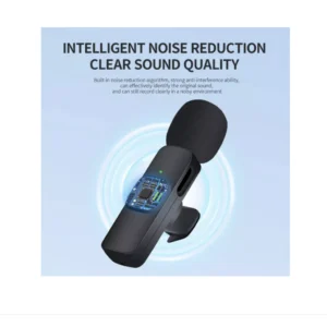 Microfono Corbatero Inalambrico Recargable Para Iphone y Android - vista 7