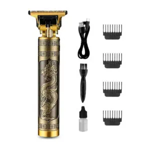 Máquina Afeitadora Cortadora De Cabello Inalámbrica Diseño Dragón