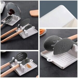 Organizador De Cocina Tapas De Ollas Apoya Utensilios - vista 2