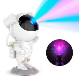 Proyector Astronauta Galaxia Estrellas Luz Led Rgb Premiun