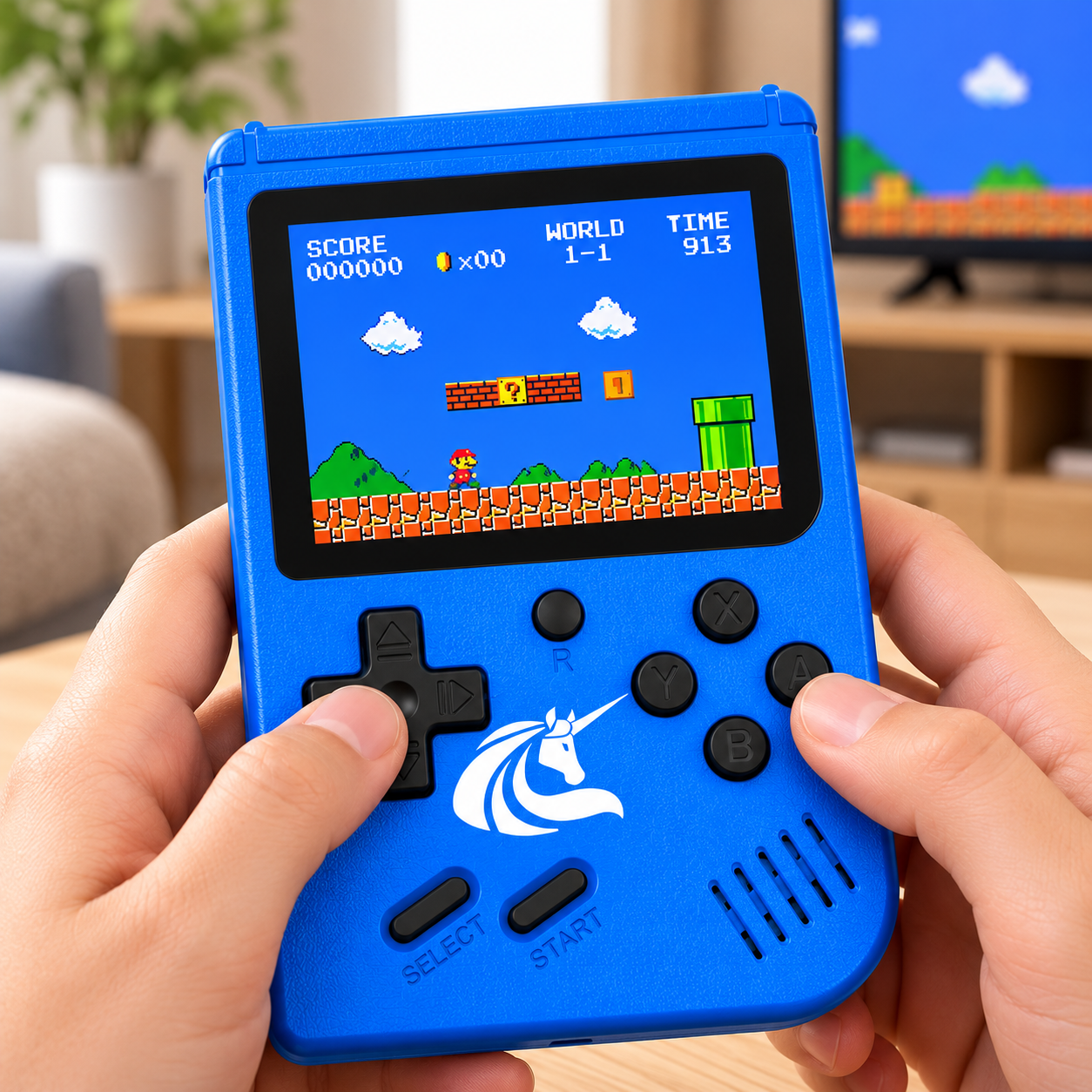Consola De Juegos Gamer Portátil 8Bit 400 Juegos 2 Jugadores Sub