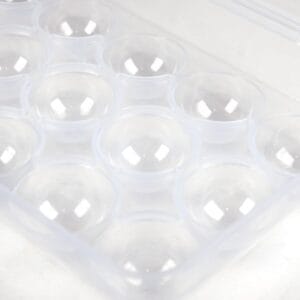 Huevera De Plástico Con Tapa Para 15 Huevos - vista 3