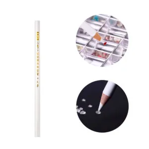 Lápiz Magico Cera Levanta Strass Cristales Decoración Nail Art x Un