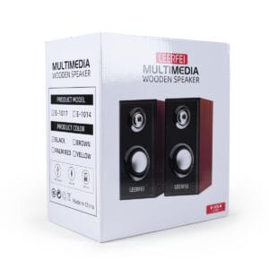 Parlantes Para PC MP3 Leerfei USB AUX IN - vista 3