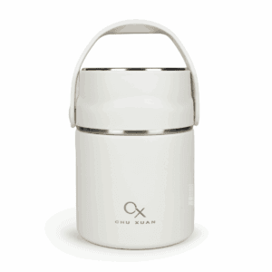 Lunchera Térmica de Acero Inoxidable 600ml con Manija y Cuchara Plegable - vista 4