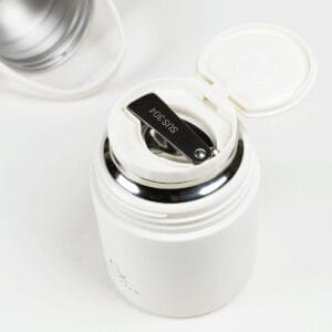 Lunchera Térmica de Acero Inoxidable 600ml con Manija y Cuchara Plegable - vista 6