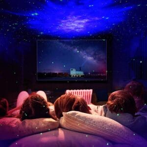 Proyector Astronauta Galaxia Estrellas Con Parlante Bluetooth y Control Remoto - vista 6
