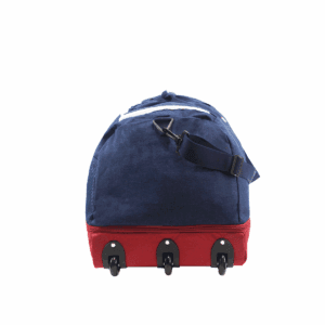 Bolso con Carro Wilson 25" Azul y Rojo Estilo y Comodidad - vista 2