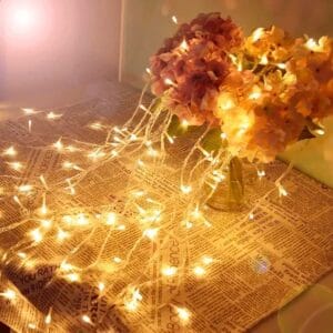 Guirnalda de Luces LED 10 Metros Blanco Calido Navidad y Eventos 220V - vista 3